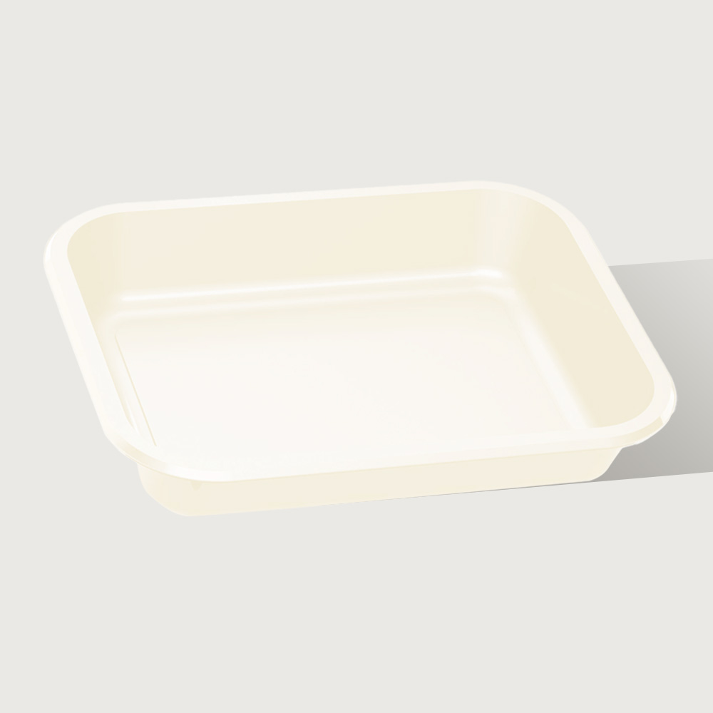 325x265x51mm Half Gast. Ovenable Transparent CPET Tray