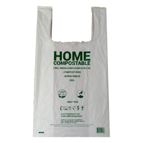 Home Compostable 300mm x 160mm x 560mm gusset