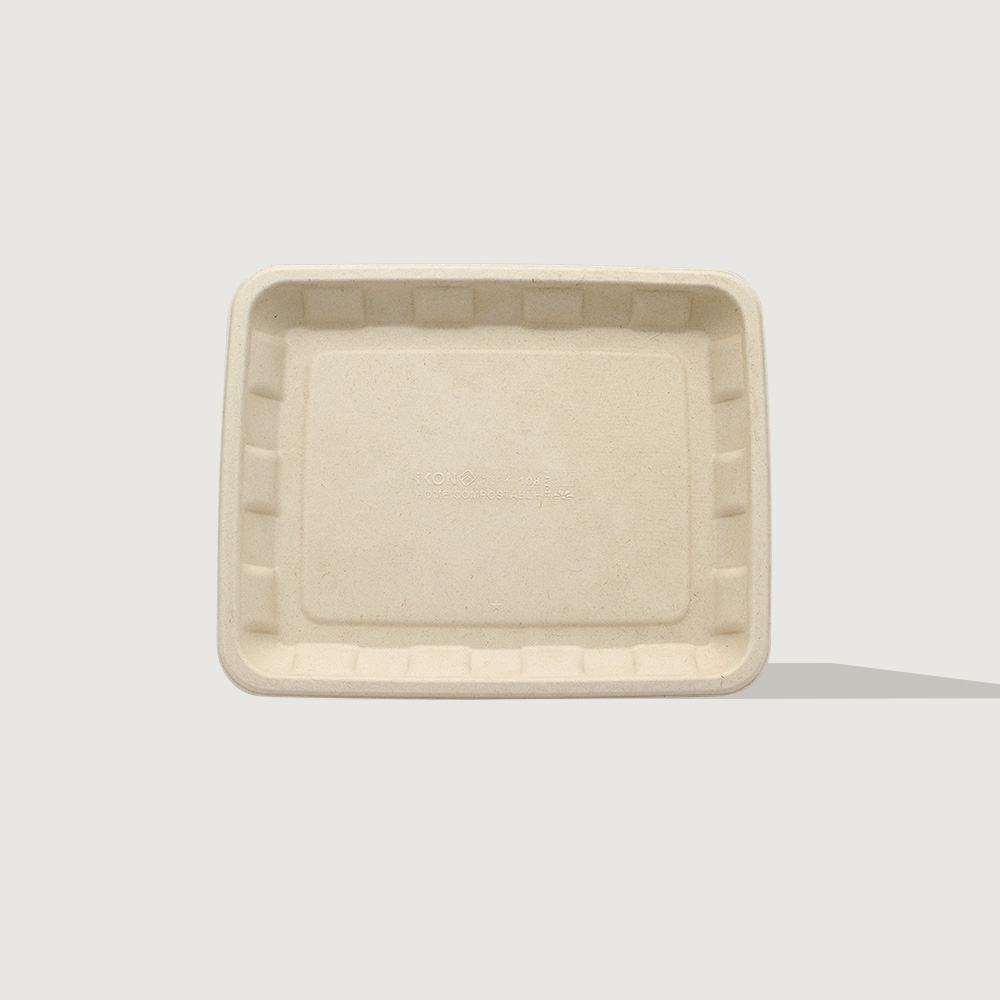 10x8 EcoCane Tray Bagasse