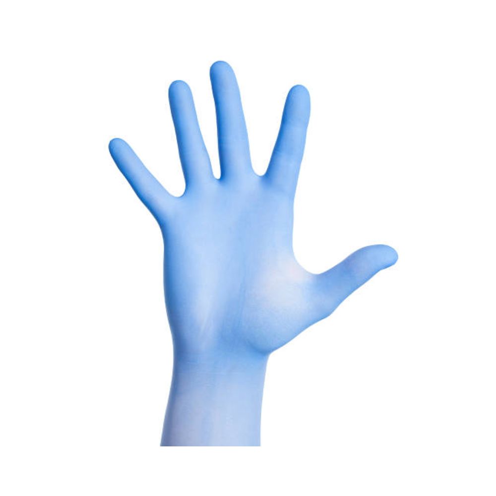 Nitrile Gloves Blue Long Cuff