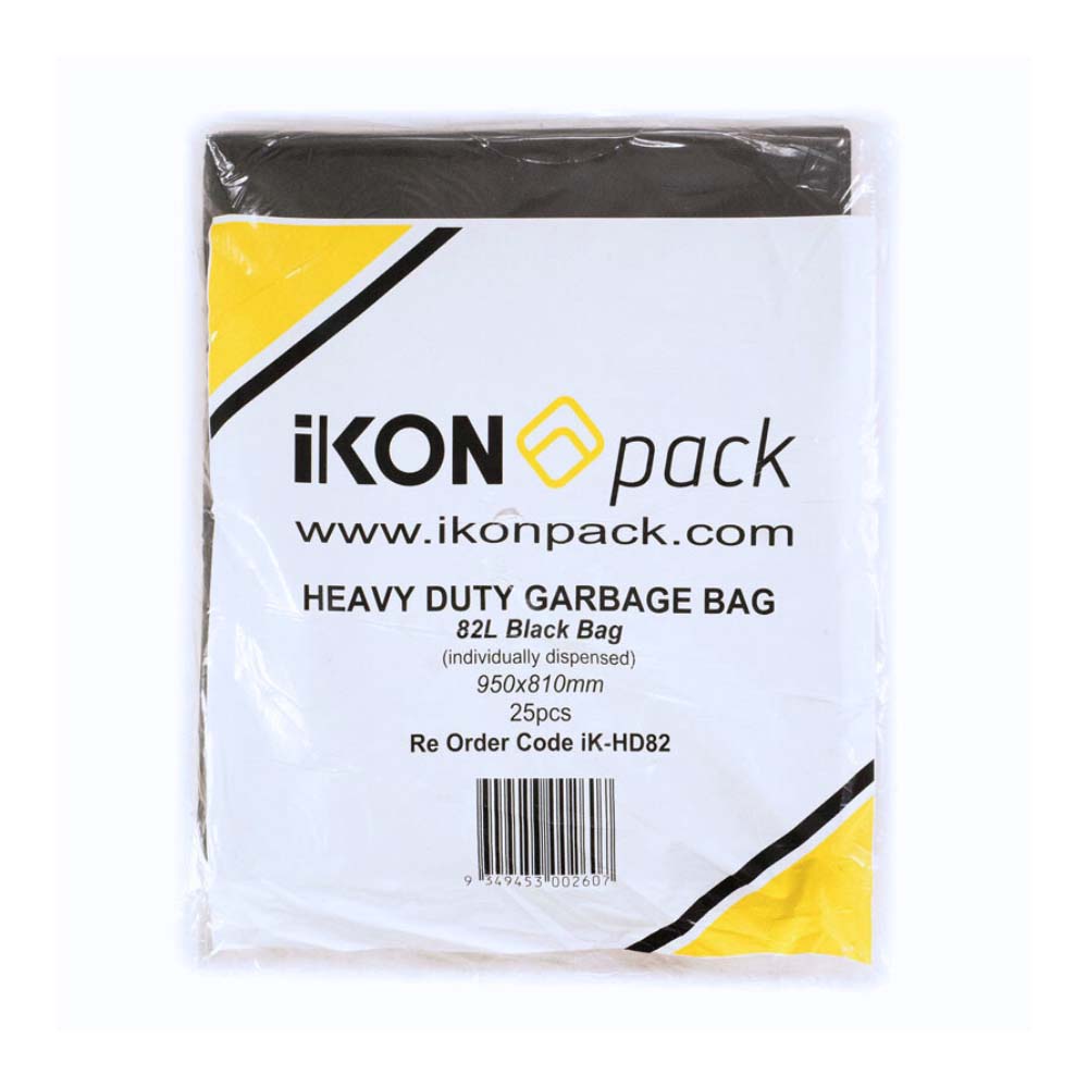 82L Garbage Bags Heavy Duty 810x950mm