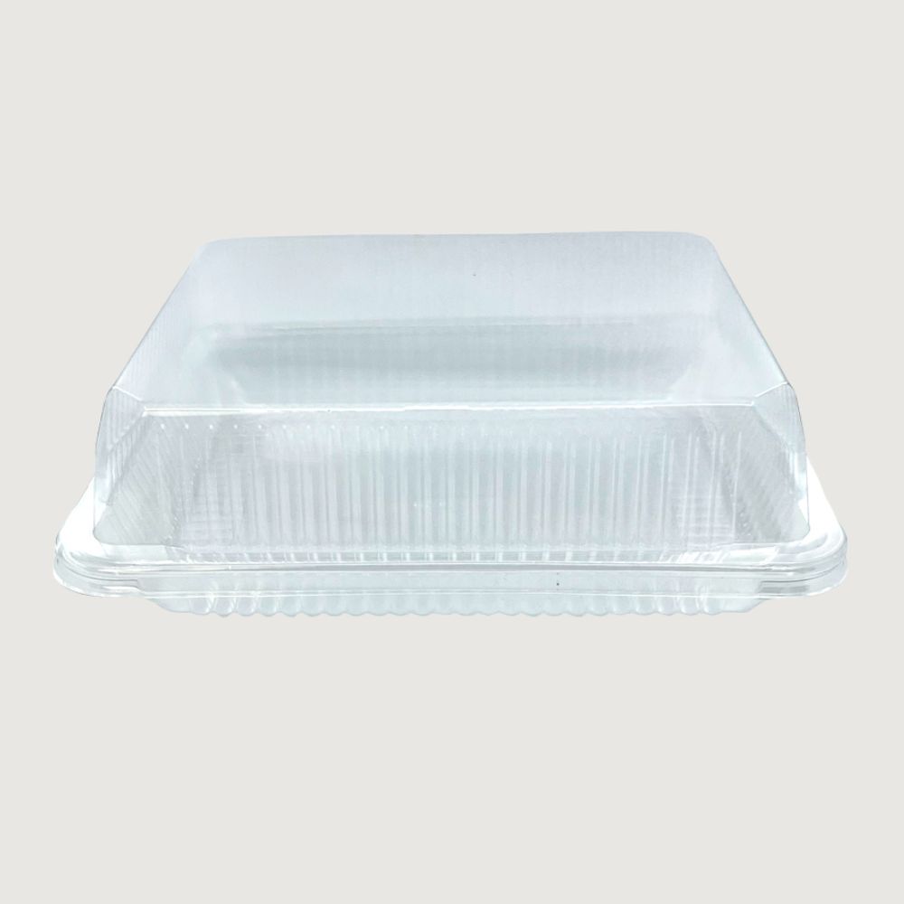 Slab Cake Jumbo Clear Dome Lid & Base