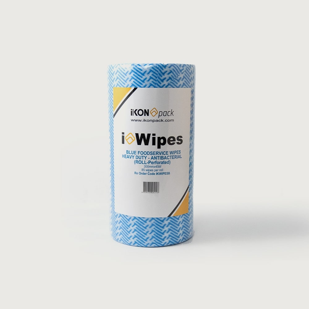 iKON Blue Heavy Duty Wipes 300X530