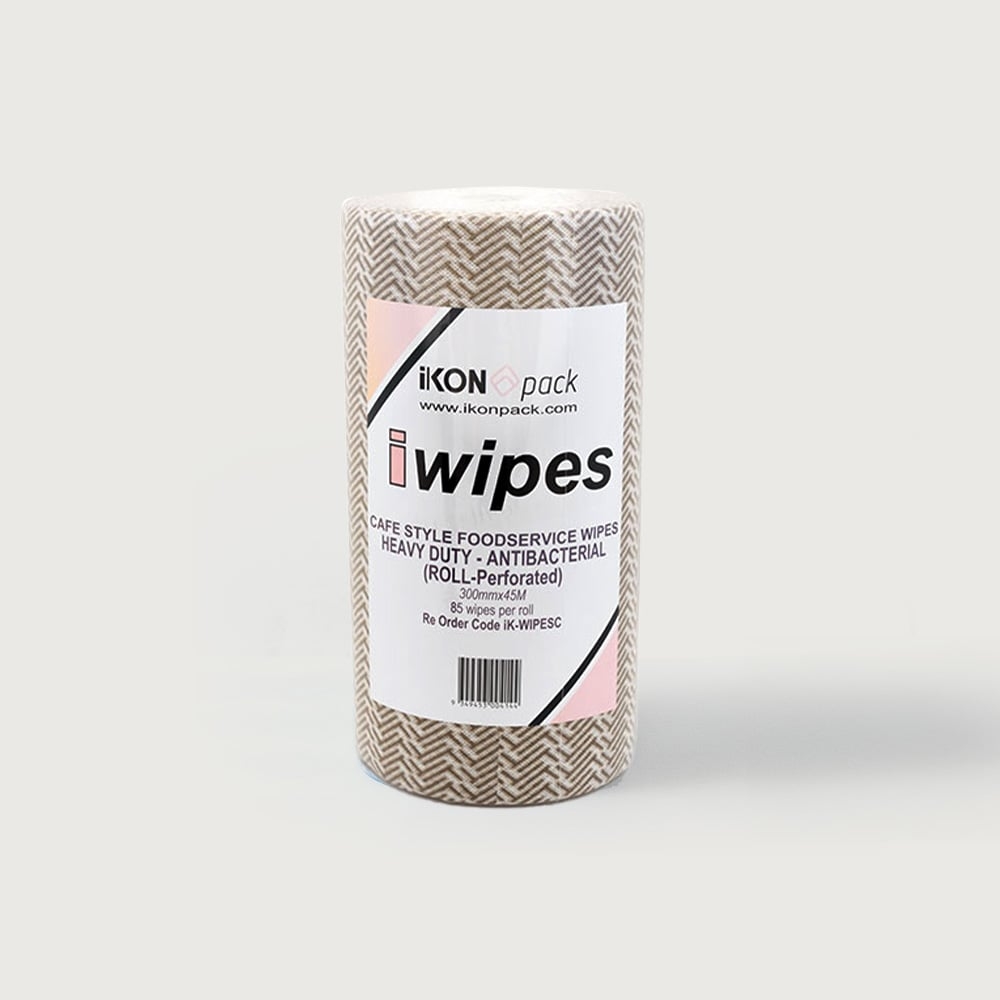 iKON Cafe Brown Heavy Duty Wipes 300X530