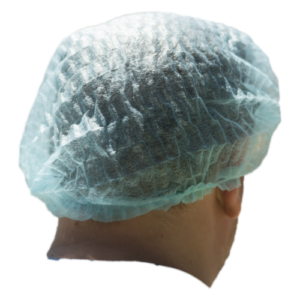 Disposable Hair nets Bouffant Blue (cover) 21“ inches